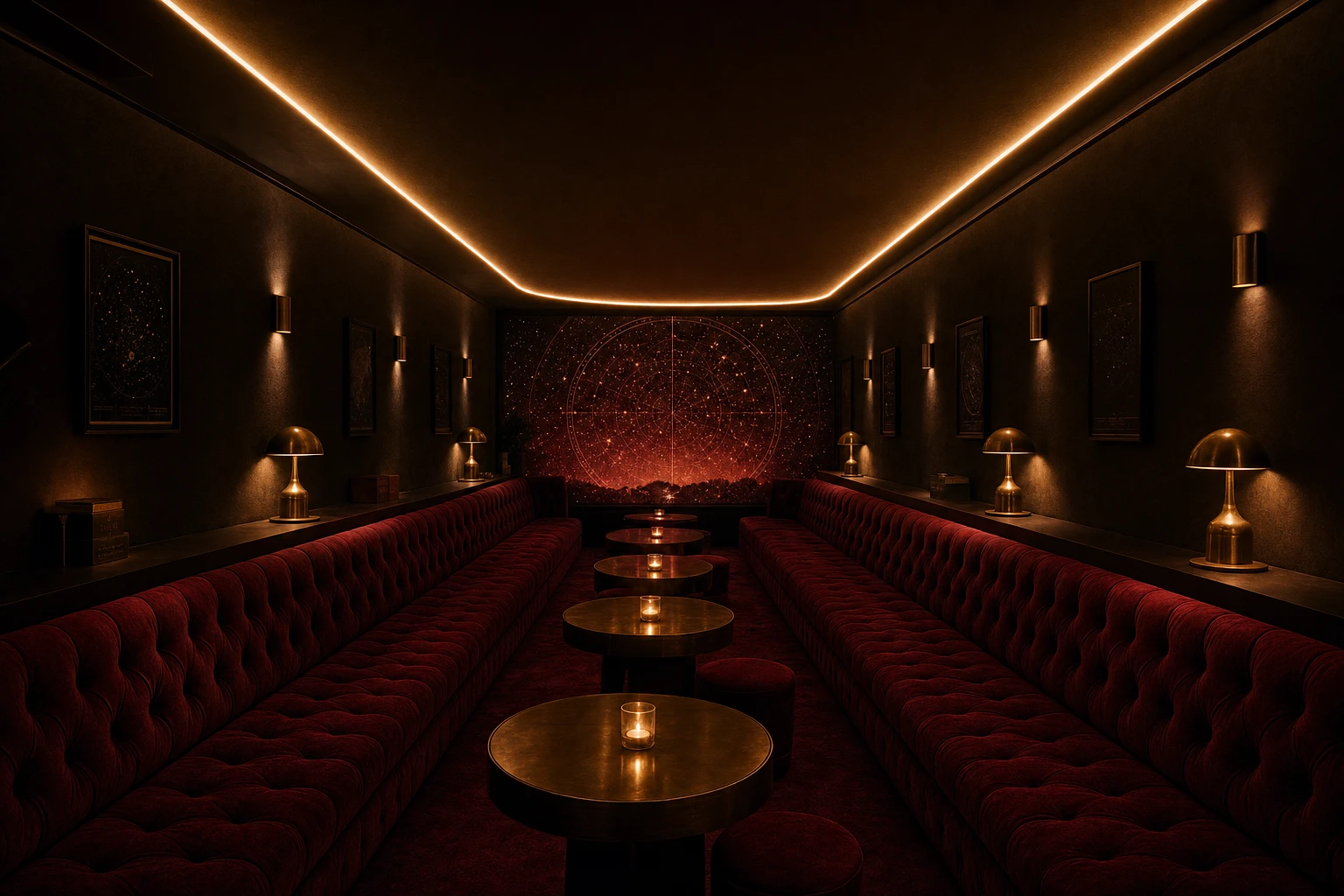 Bande pleine largeur — le lounge